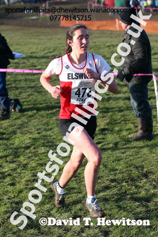 Senior womens Northern Cross Country  Championships, Pontefract. Photo: David T. Hewitson/Sports for All Pics